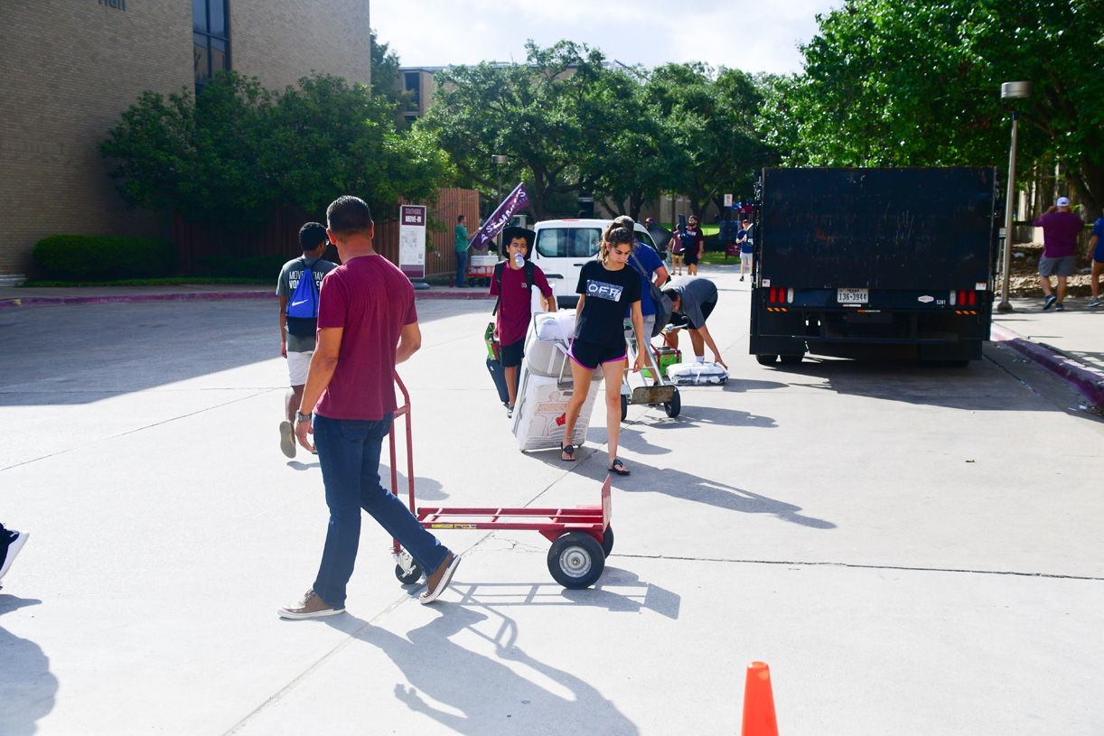 Texas A&M University Move-In Day 2019